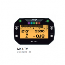 AIM MX UTV Приборная панель + температура ремня BRP Maverick x3 