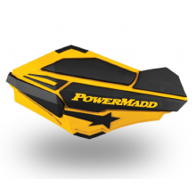 Щитки защиты рук  желто-черные PowerMadd Sentinel 18-95180