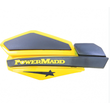 Щитки защиты рук черно-желтые PowerMadd Star 18-95061