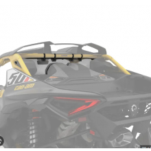 Задний ветрозащитный экран - сетка (с проемами под колонки) BRP Maverick R 715009175