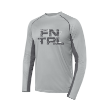 Лонгслив (UPF 50) FINNTRAIL 6613 Longsleeve Wave Logo Grey M