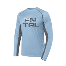 Лонгслив (UPF 50) FINNTRAIL 6613 Longsleeve Wave Logo LightBlue L