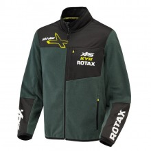 Кофта флисовая на молнии мужская зеленая Ski-Doo X-TEAM EDITION MICRO-FLEECE M 4548090670