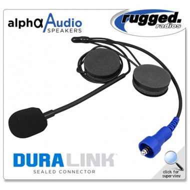Гарнитура для шлема Rugged Radios Alpha Audio Offroad